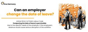 postponement of leave