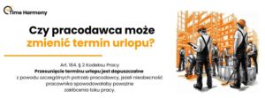 przesunięcie urlopu